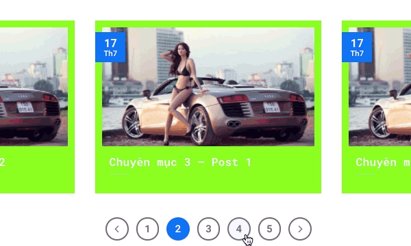 Tính năng phân trang ajax