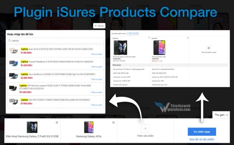 Plugin iSures Products Compare